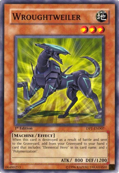 Wroughtweiler [DP1-EN007] Common - PCA Designer Toys