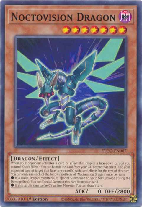 Noctovision Dragon [ETCO-EN007] Common - PCA Designer Toys