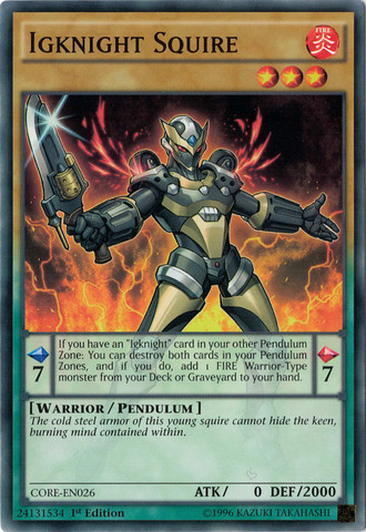 Igknight Squire [CORE-EN026] Common - PCA Designer Toys