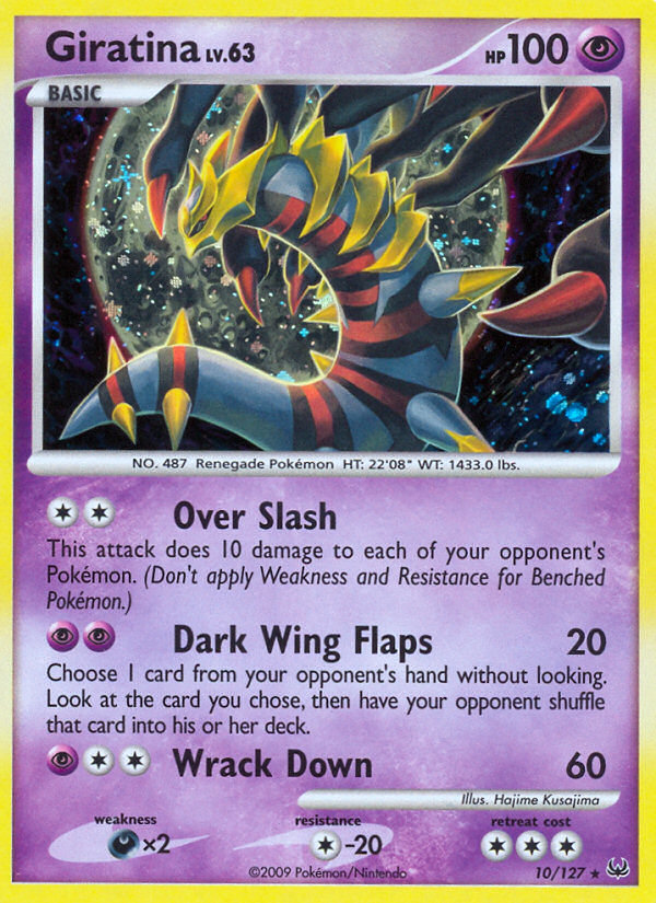 Giratina (10/127) [Platinum: Base Set] - PCA Designer Toys