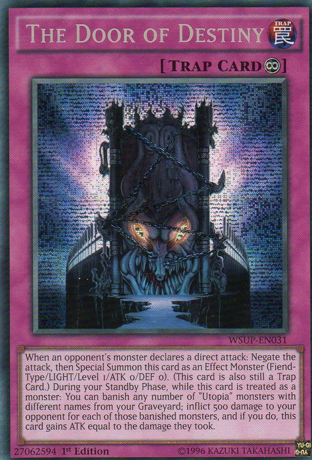 The Door of Destiny [WSUP-EN031] Secret Rare - PCA Designer Toys
