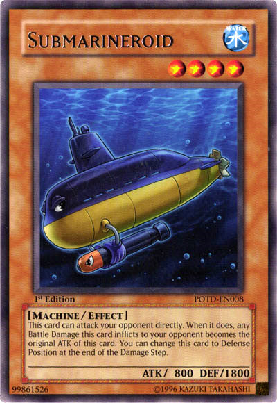 Submarineroid [POTD-EN008] Rare - PCA Designer Toys