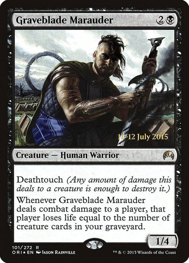 Graveblade Marauder [Magic Origins Prerelease Promos] - PCA Designer Toys