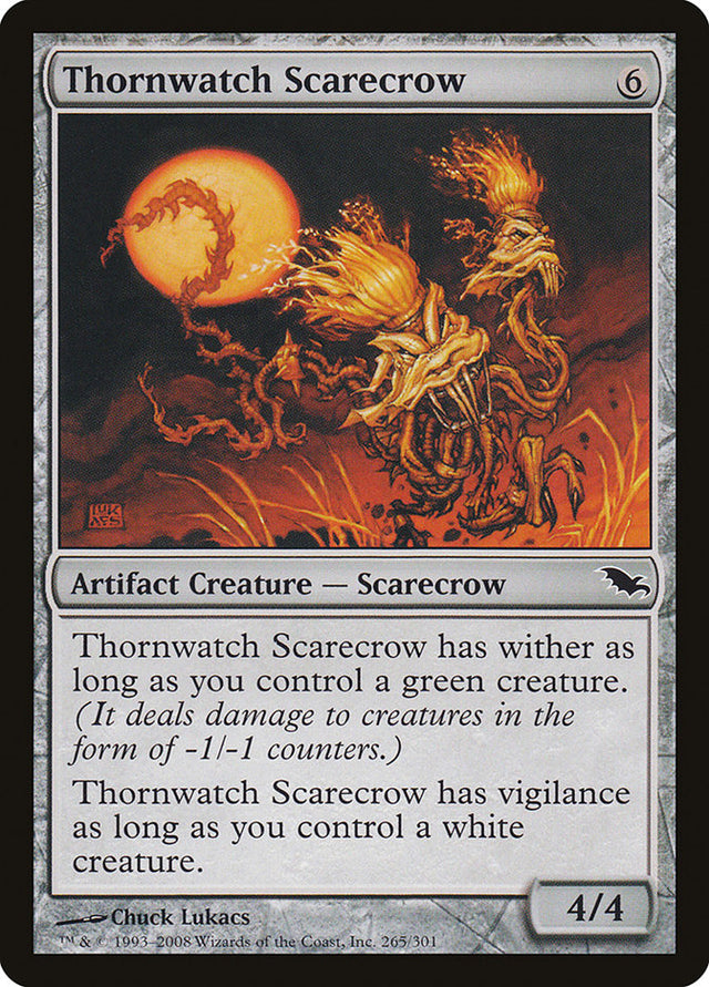 Thornwatch Scarecrow [Shadowmoor] - PCA Designer Toys