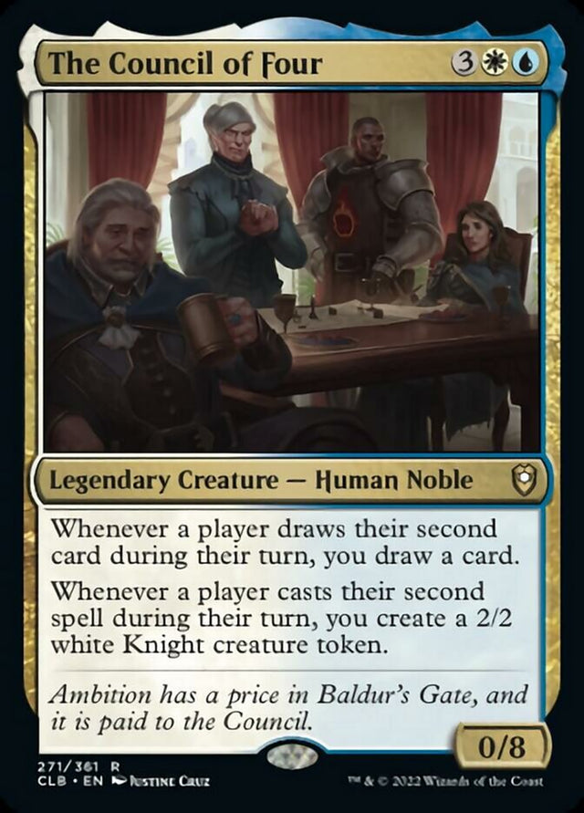 The Council of Four [Commander Legends: Battle for Baldur's Gate] - PCA Designer Toys