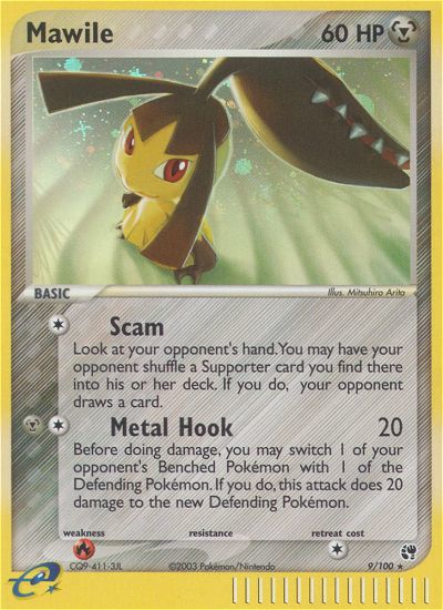 Mawile (9/100) [EX: Sandstorm] - PCA Designer Toys
