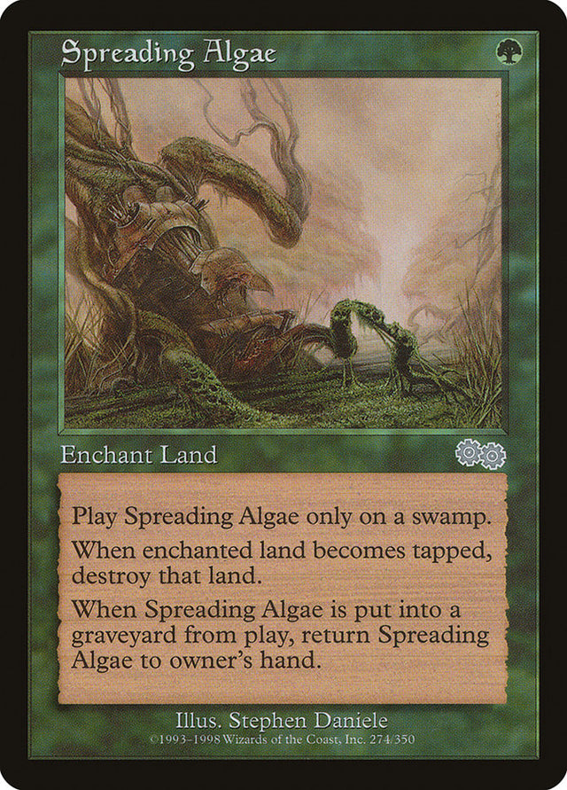 Spreading Algae [Urza's Saga] - PCA Designer Toys