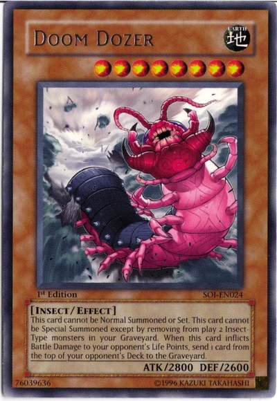 Doom Dozer [SOI-EN024] Rare - PCA Designer Toys
