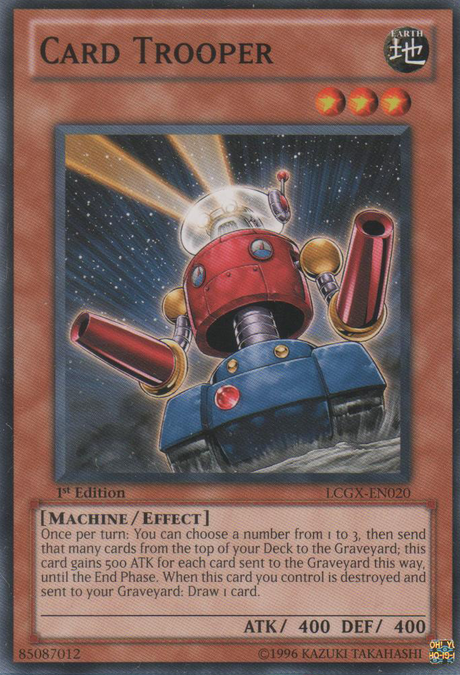 Card Trooper [LCGX-EN020] Common - PCA Designer Toys