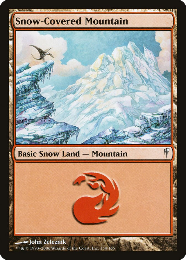 Snow-Covered Mountain [Coldsnap] - PCA Designer Toys