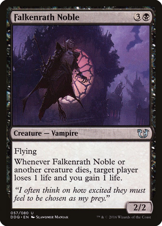 Falkenrath Noble [Duel Decks: Blessed vs. Cursed] - PCA Designer Toys