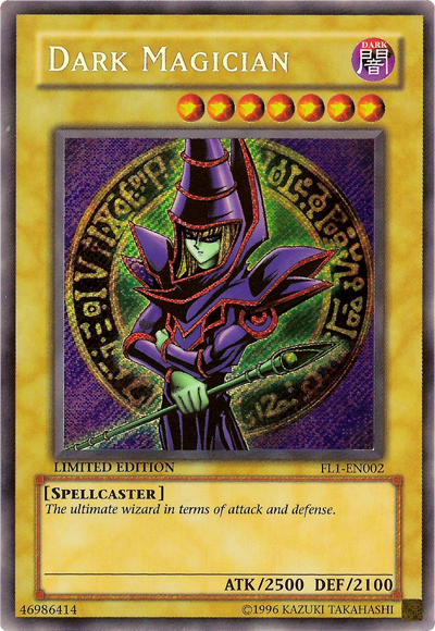 Dark Magician [FL1-EN002] Secret Rare - PCA Designer Toys
