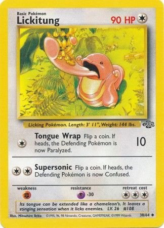 Lickitung (38/64) [Jungle Unlimited] - PCA Designer Toys