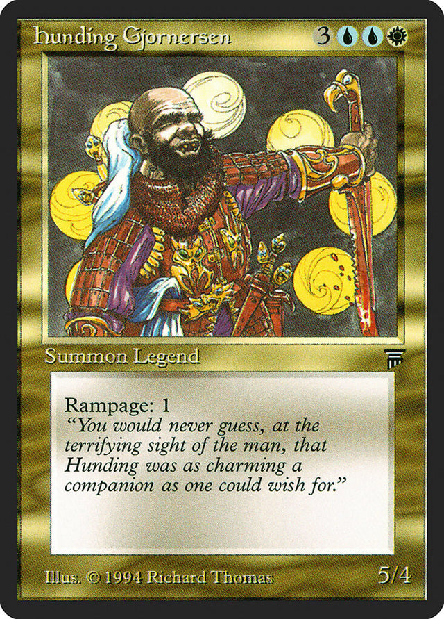 Hunding Gjornersen [Legends] - PCA Designer Toys