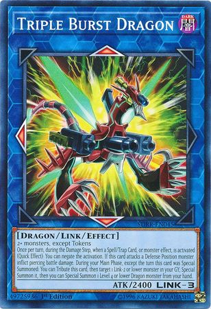 Triple Burst Dragon [SDRR-EN045] Common - PCA Designer Toys