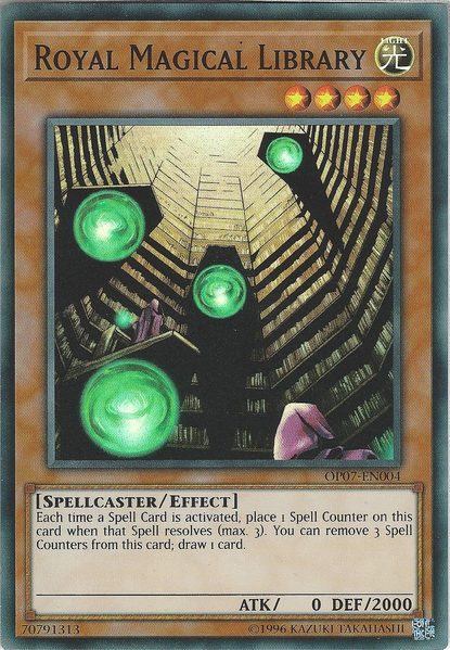Royal Magical Library [OP07-EN004] Super Rare - PCA Designer Toys
