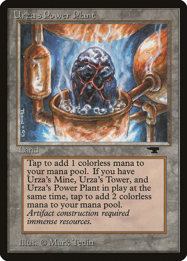 Urza's Power Plant (Boiling Rock) [Antiquities] - PCA Designer Toys