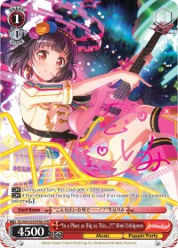 "In a Place as Big as This...?!" Rimi Ushigome (BD/W63-E059SPMb SPM) [BanG Dream! Girls Band Party! Vol.2]