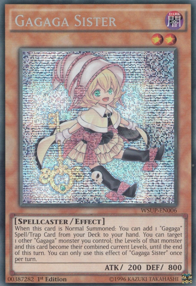 Gagaga Sister [WSUP-EN006] Secret Rare - PCA Designer Toys