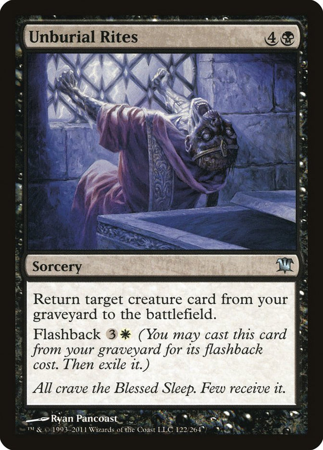 Unburial Rites [Innistrad] - PCA Designer Toys