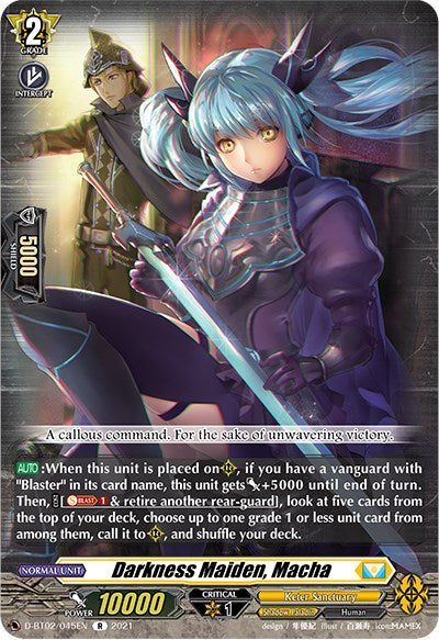 Darkness Maiden, Macha (D-BT02/045EN) [A Brush with the Legends]