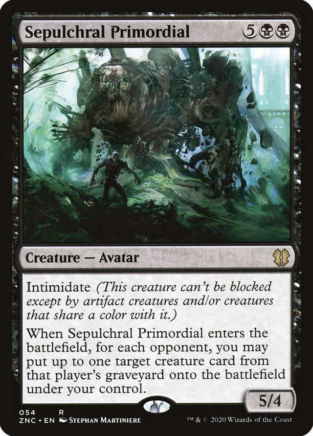 Sepulchral Primordial [Zendikar Rising Commander] - PCA Designer Toys