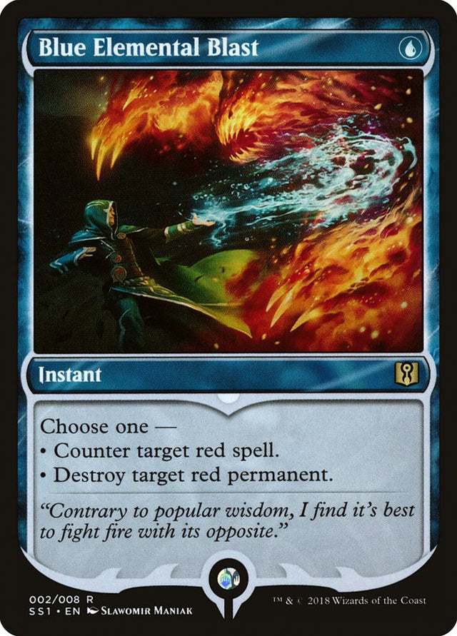 Blue Elemental Blast [Signature Spellbook: Jace] - PCA Designer Toys