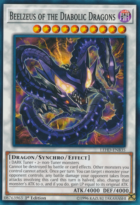Beelzeus of the Diabolic Dragons [LEHD-ENB35] Common - PCA Designer Toys