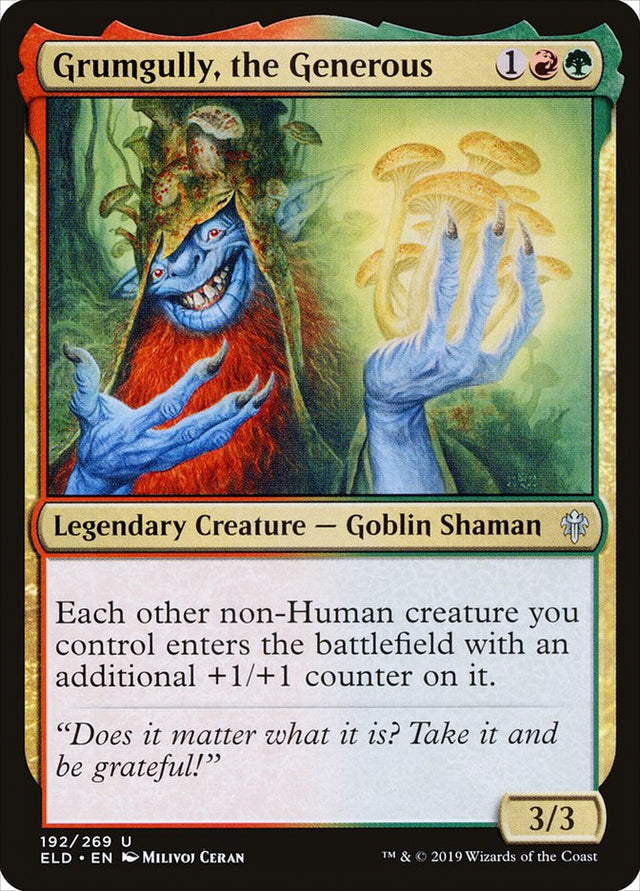 Grumgully, the Generous [Throne of Eldraine] - PCA Designer Toys