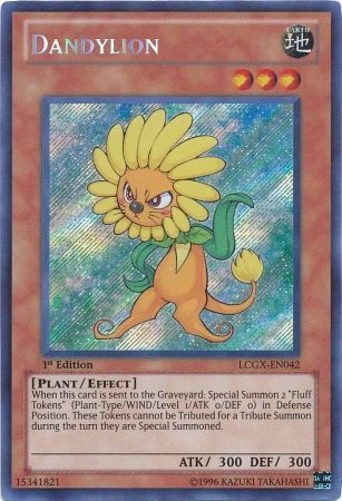 Dandylion [LCGX-EN042] Secret Rare - PCA Designer Toys