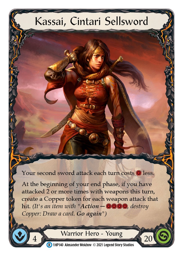Kassai, Cintari Sellsword [1HP140] (History Pack 1)