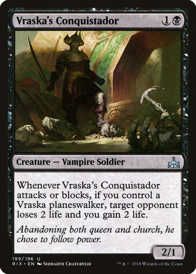 Vraska's Conquistador [Rivals of Ixalan] - PCA Designer Toys