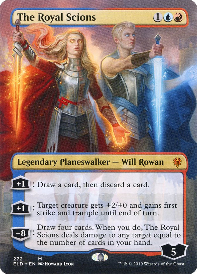 The Royal Scions (Borderless) [Throne of Eldraine] - PCA Designer Toys