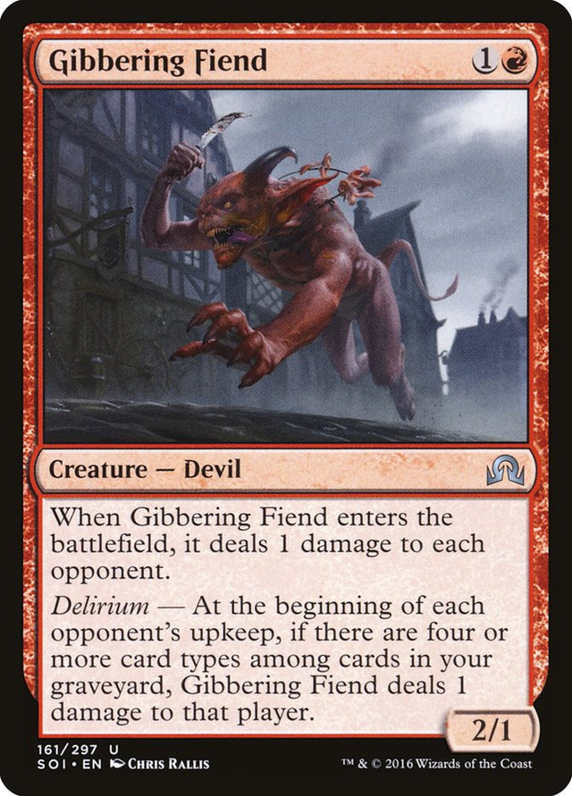 Gibbering Fiend [Shadows over Innistrad] - PCA Designer Toys