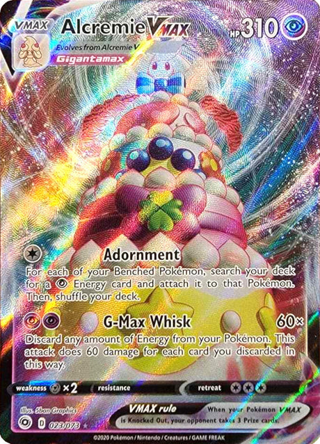Alcremie VMAX (023/073) [Prize Pack Series One] - PCA Designer Toys