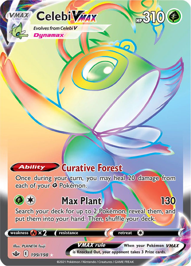 Celebi VMAX (199/198) [Sword & Shield: Chilling Reign] - PCA Designer Toys