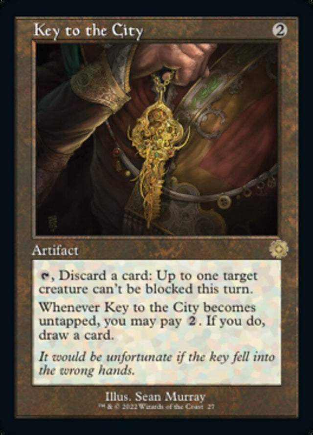 Key to the City (Retro) [The Brothers' War Retro Artifacts] - PCA Designer Toys