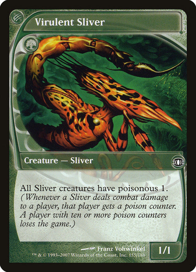 Virulent Sliver [Future Sight] - PCA Designer Toys