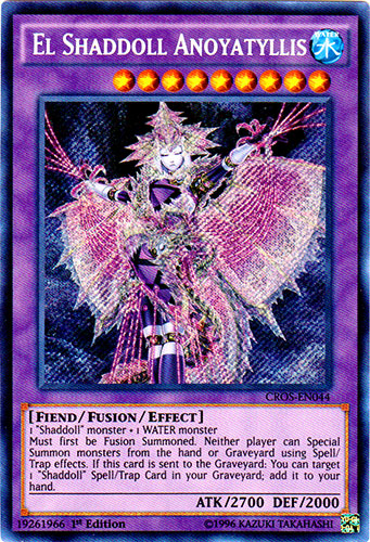 El Shaddoll Anoyatyllis [CROS-EN044] Secret Rare - PCA Designer Toys