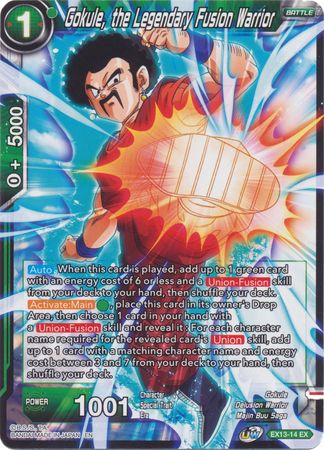 Gokule, the Legendary Fusion Warrior (EX13-14) [Special Anniversary Set 2020] - PCA Designer Toys