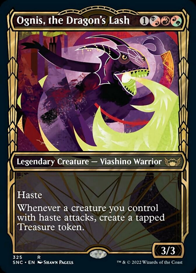Ognis, the Dragon's Lash (Showcase Golden Age) [Streets of New Capenna] - PCA Designer Toys