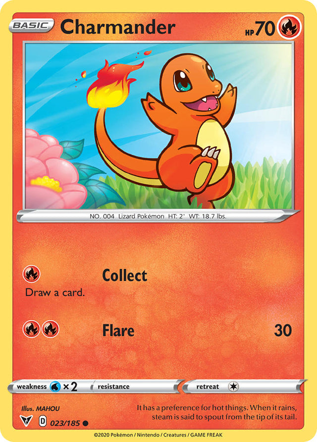 Charmander (023/185) [Sword & Shield: Vivid Voltage] - PCA Designer Toys