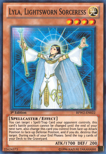 Lyla, Lightsworn Sorceress [BPW2-EN022] Super Rare - PCA Designer Toys