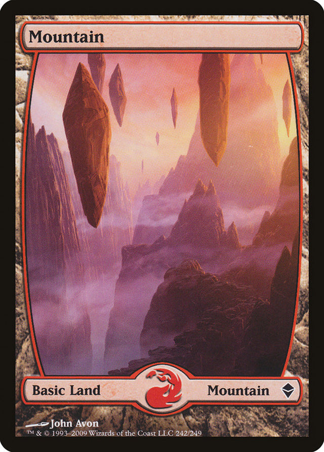 Mountain (242) [Zendikar] - PCA Designer Toys