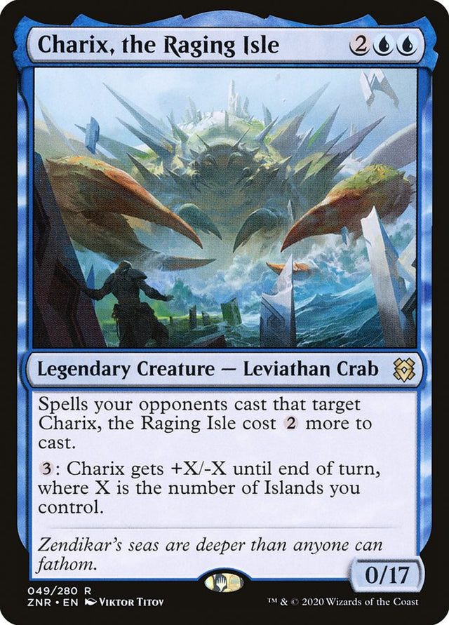 Charix, the Raging Isle (049/280) [Zendikar Rising] - PCA Designer Toys