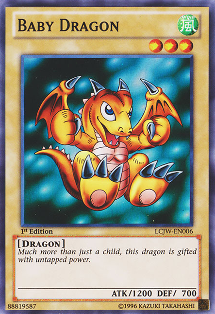 Baby Dragon [LCJW-EN006] Super Rare - PCA Designer Toys