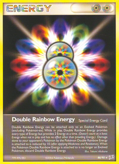 Double Rainbow Energy (88/95) [EX: Team Magma vs Team Aqua] - PCA Designer Toys