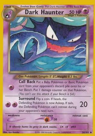 Dark Haunter (36/105) [Neo Destiny Unlimited] - PCA Designer Toys