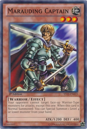Marauding Captain [YS13-EN019] Common - PCA Designer Toys