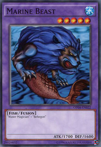 Marine Beast [OP04-EN022] Short Print - PCA Designer Toys